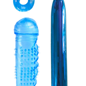 Coffret 4 sextoys bleu Classix