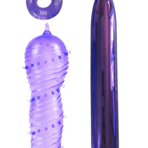 Coffret 4 sextoys violet Classix